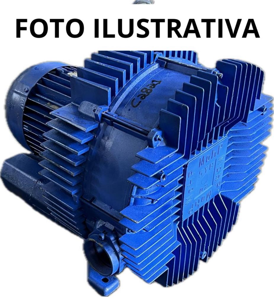 Compressor soprador Radial Vácuo 3 cv Duplo estágio C2815  Usado