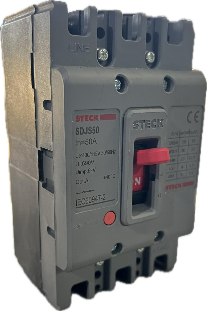 Disjuntor caixa moldada 50a STECK C7976