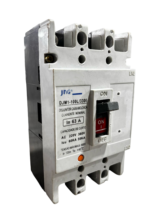 Disjuntor caixa moldada 63a JNG STECK METALTEX C2765