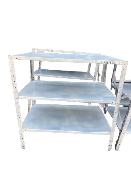 Estante Aço 3 Prateleiras Armário 19,5kg 95X92X58,5 C8142