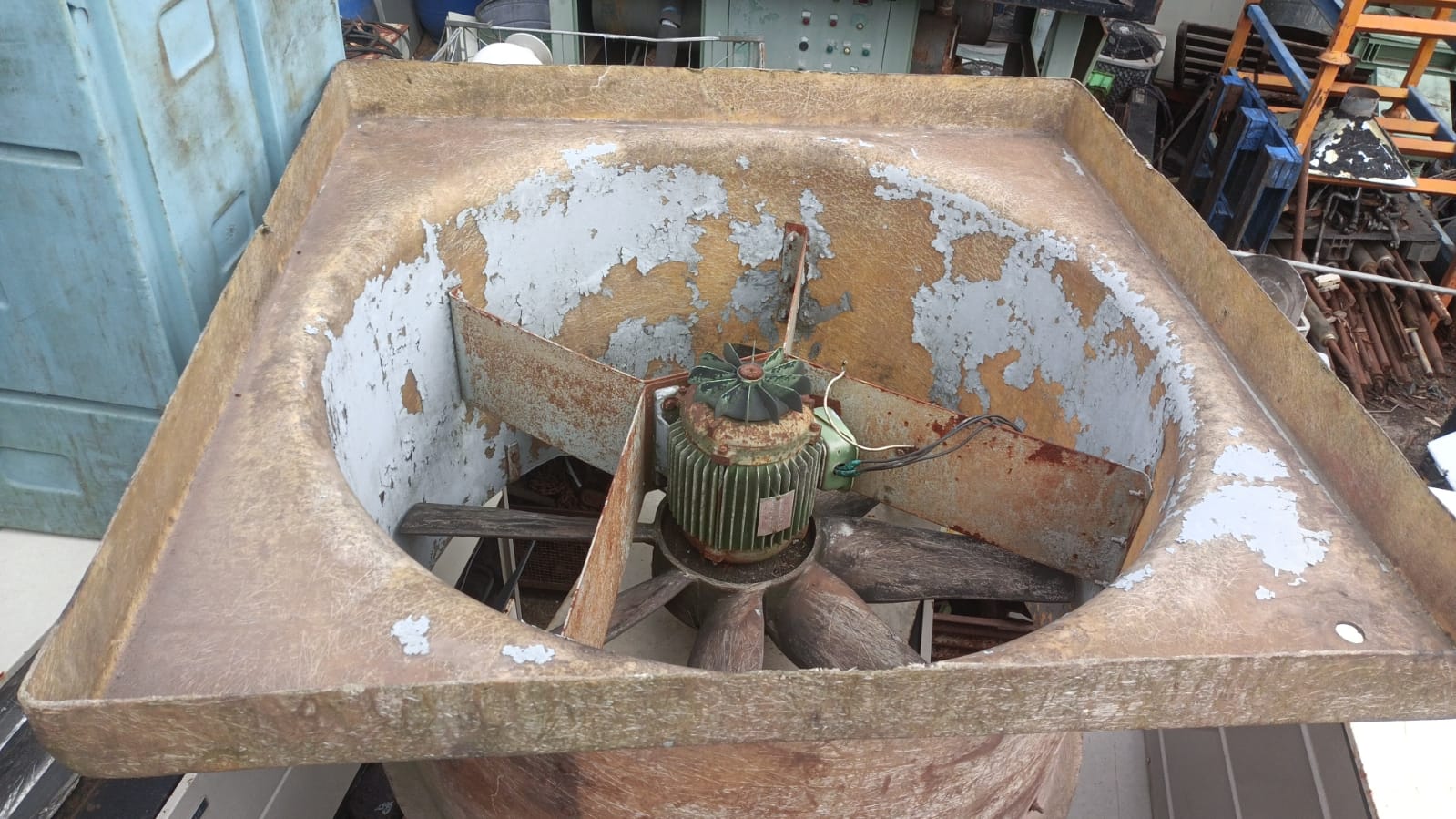 Exaustor axial industrial 15cv 800 rpm Ø100cm - C7056