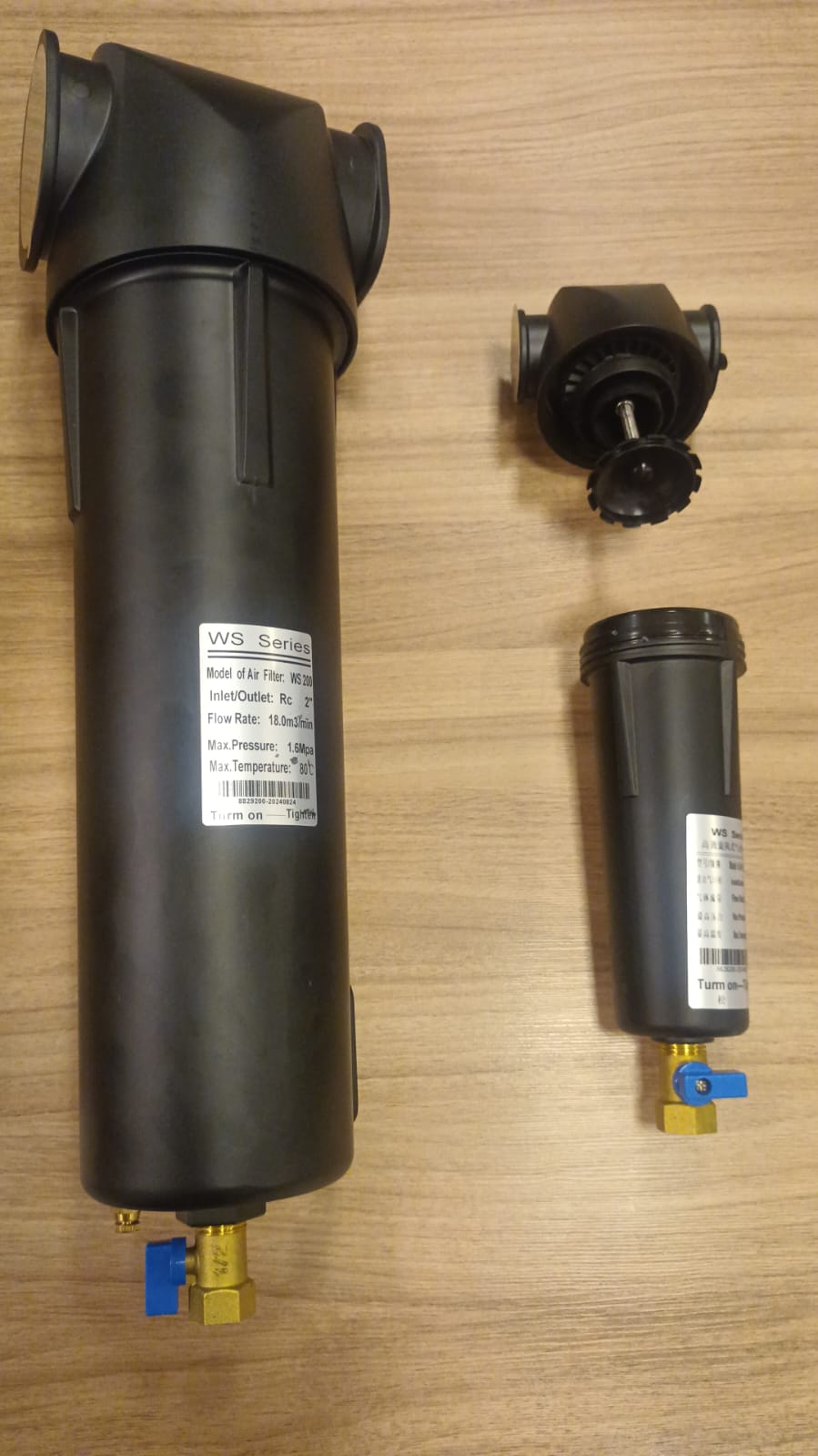 Filtro Separador Água Compressor Parafuso WS50 159Pcm C2990