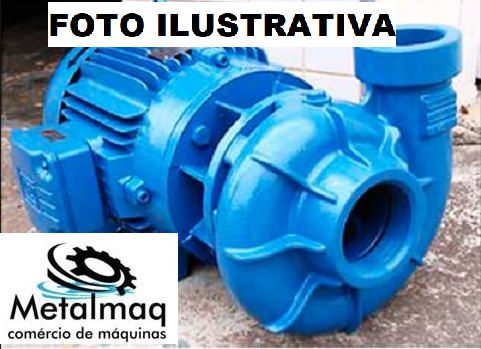 Moto bomba dágua trifásica 10 cv 10 hp Usada C2138