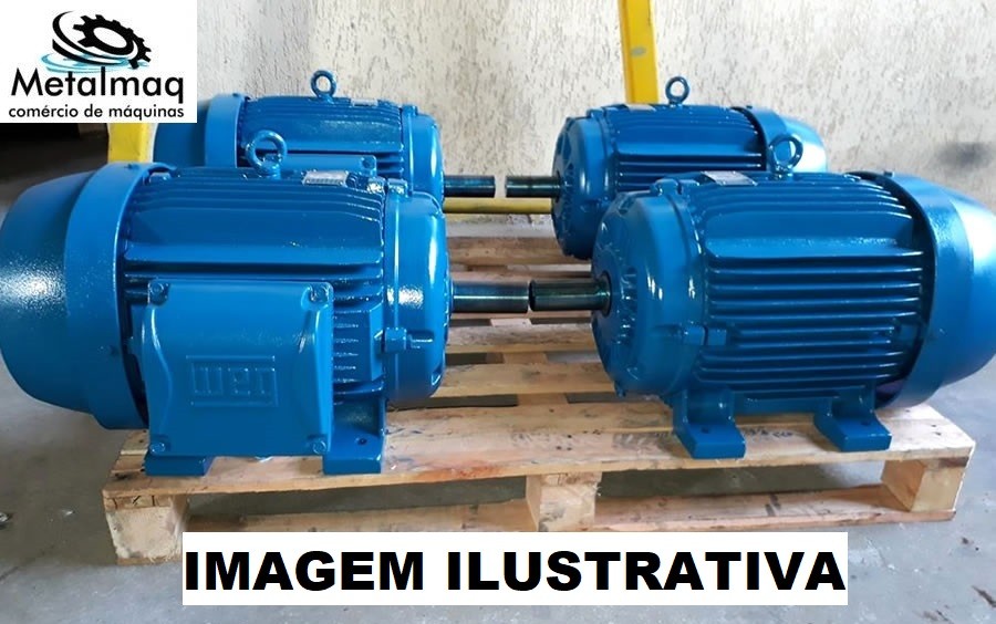 Motor elétrico 100 cv Tri 1700 rpm 4 p Recondicionado C3023