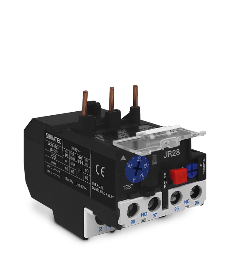 Relé Térmico JR28-1353 Ajuste 23~32A Sibratec C3204
