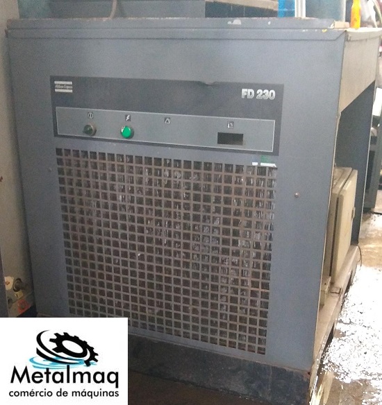 Secador De Ar Comprimido Usado 400 Pés Comp FD230 Revisado - C6497