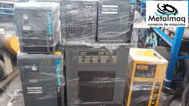 Secador de ar comprimido 700pcm compressor motor 150cv c2489