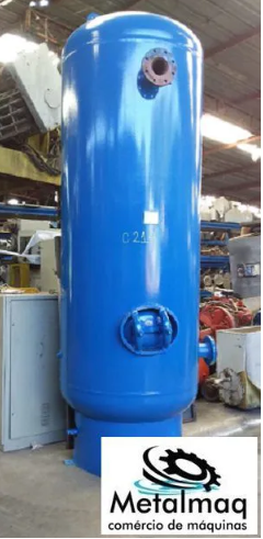 Tanque Cilindro pulmão Compressor 5000L NR13 C2629
