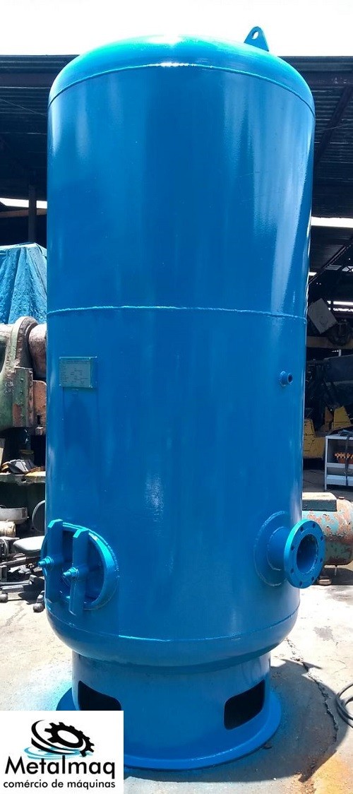 Tanque Pulmão cilindro Compressor 3000L 7 bar com NR13 C1949
