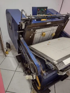 Corte e Vinco Chinesa, Formato 780 x 550 mm